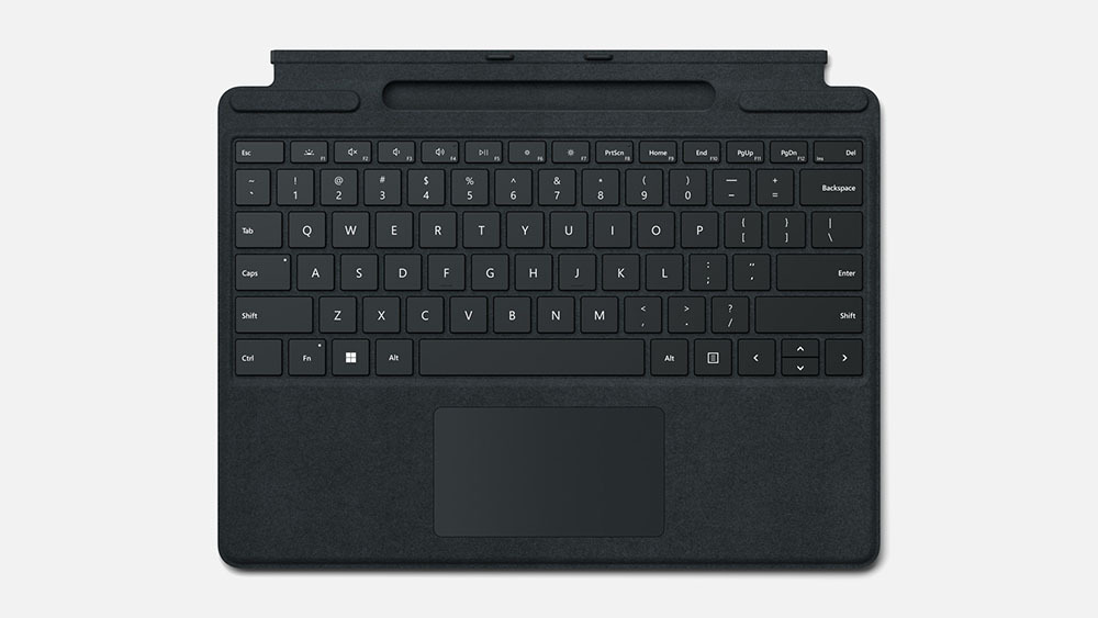 Surface Pro X用として販売されてきたタイプカバーキーボードが今後はSurface Pro用も兼ねることになる（提供：Microsoft）
