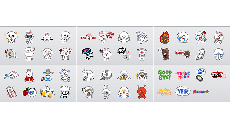 Lineスタンプ10周年 ブラウンなどlineキャラの記念スタンプを無料配布 Cnet Japan