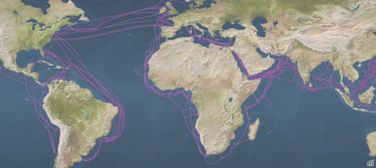 アフリカ・欧州・アジアを結ぶ海底ケーブルネットワークの通信容量を3倍に拡大