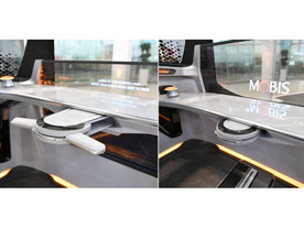 折り畳んで格納可能な自動車用ハンドル、自動運転車を意識--Hyundai Mobisが開発