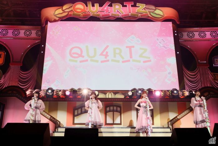 虹ヶ咲学園スクールアイドル同好会のグループ内ユニット「QU4RTZ」の単独イベントが開催。ガイドラインに沿う形での有観客で実施された
