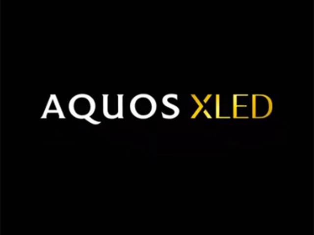 「AQUOS XLED（エックスレッド）」