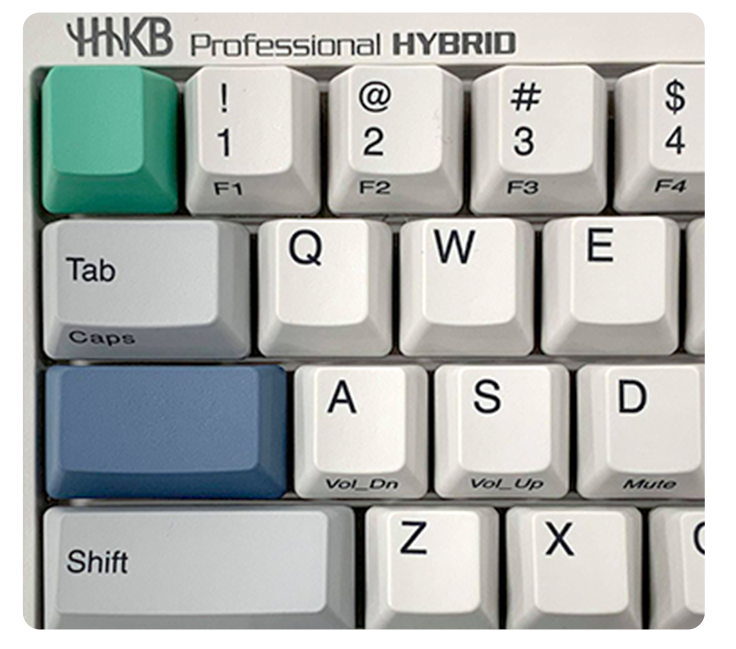 【爆買い人気】PFU HHKB 雪 25周年 英語配列 無刻印 キートップセット PC周辺機器