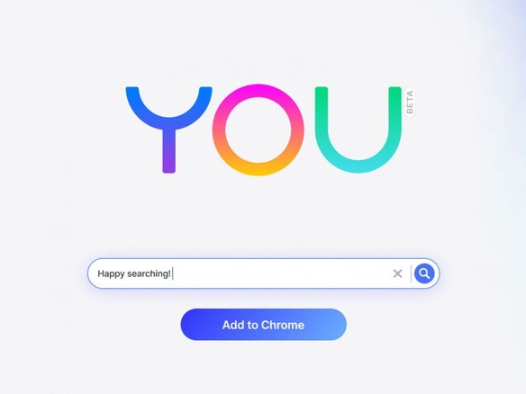 プライバシー重視でグーグルに挑む、新検索エンジン「You.com」ベータ版公開