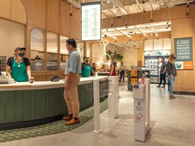 スターバックスとアマゾン、レジなし共同店舗をNYで開店