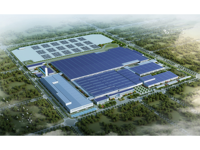 湖北省武漢市の武漢経済開発区に建設される新工場