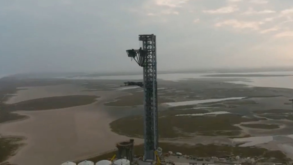 SpaceXのキャッチタワー