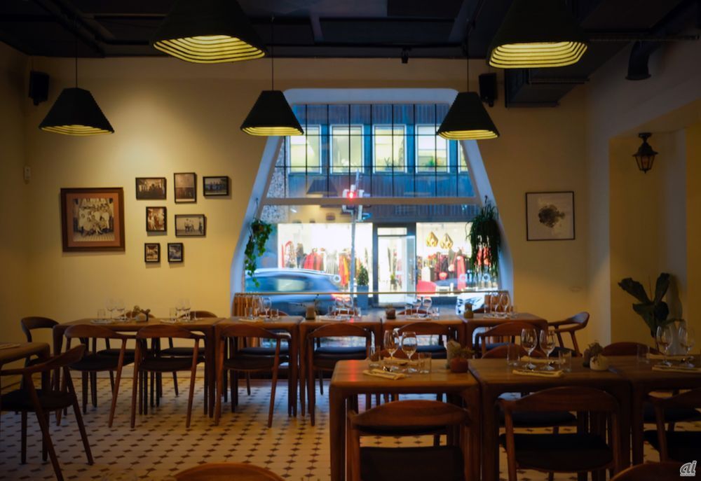 フィンランド初のゼロ・ウェイストをコンセプトにするレストラン「Nolla」（写真撮影：小林 香織、以下同）