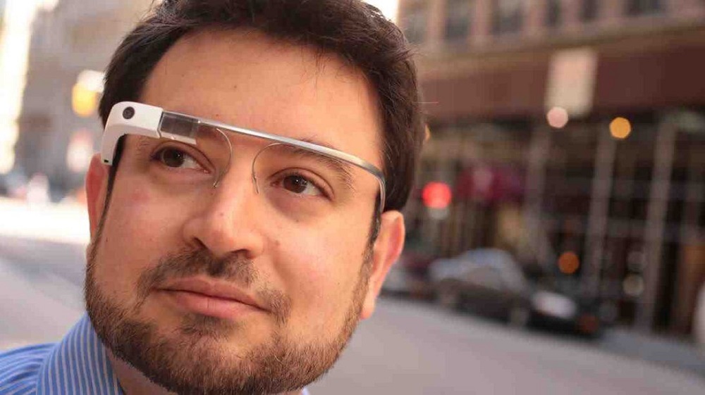 2013年、Google Glassを試す筆者