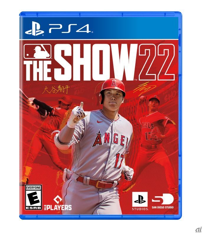 PS4版「MLB The Show 22」パッケージ（※画像は北米版のパッケージ。日本版も同デザイン予定）