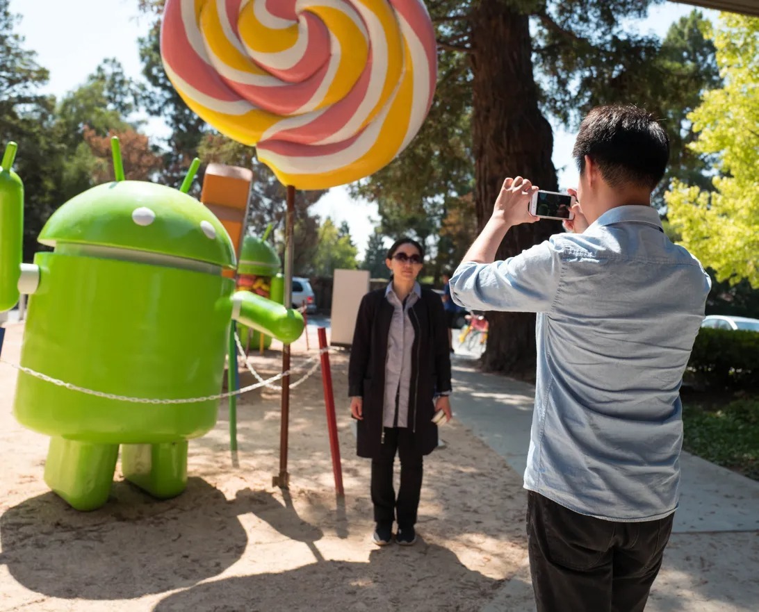 Android Lollipopの像