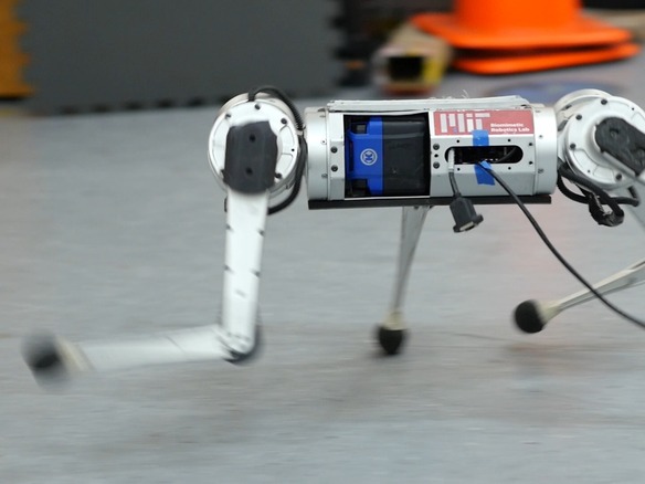 MITが4脚ロボットの動画公開--ロボットが苦手な駆け足走行をAIで実現