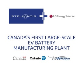 StellantisとLGエナジー、カナダで5000億円弱投じEVバッテリー工場新設--年間45GWh生産