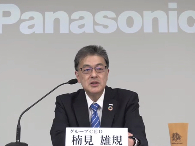 Mr. Yuki Kusumi, CEO of Panasonic Holdings Group