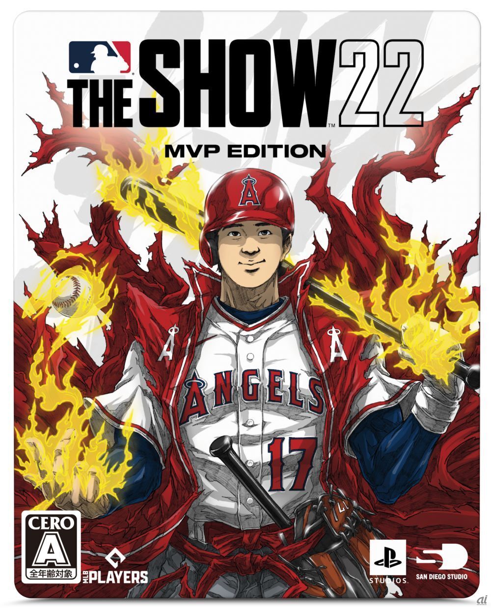 「MLB The Show 22」（英語版）MVPエディションデザイン（日本向け）