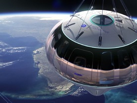 成層圏気球飛行のSpace Perspective、豪華なラウンジ空間を披露