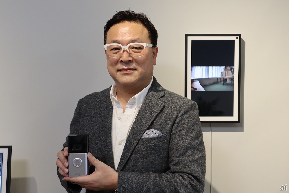 Ring Video Doorbell 4とAmazonデバイス 事業部長 Echo・スマートホーム デバイス事業部の橘宏至氏