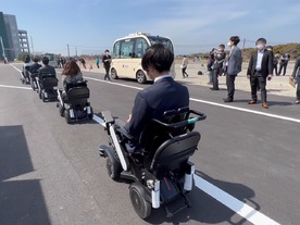 レベル4を見据えた7車種21台のモビリティ--写真で見るOsaka Metroらの実証実験