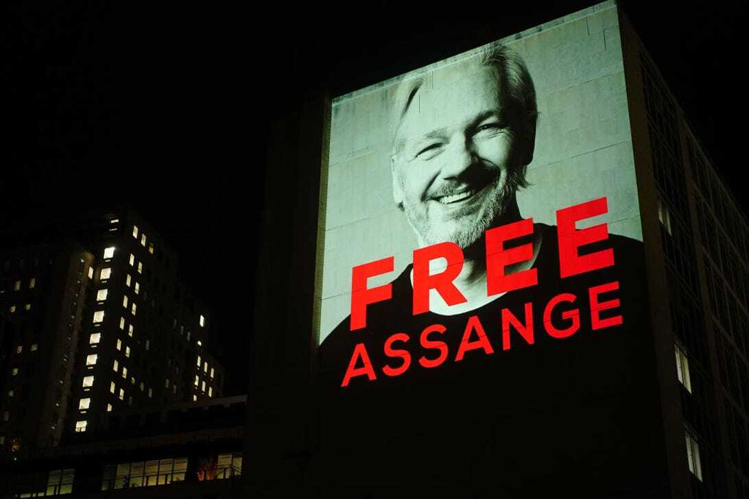Julian Assange is currently fighting extradition to the US.