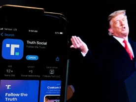 トランプ氏のSNSアプリ「Truth Social」、App Storeで再び首位
