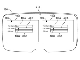 アップル、VRゴーグル装着時にテキスト入力位置を視線で選ぶ技術--特許取得