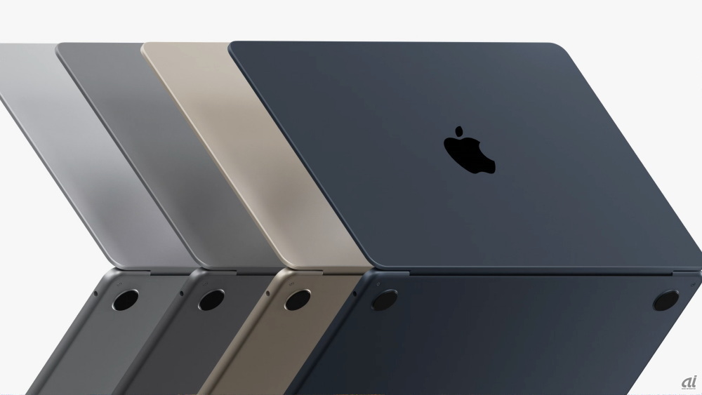 アップル、MacBook Airを大幅刷新--「M2」チップを搭載、MagSafe復活も 