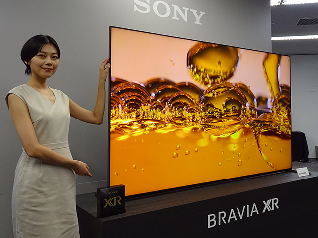 テレビ/映像機器 テレビ ソニー、有機EL、液晶の4Kテレビに新モデル--「BRAVIA XR」拡充で自然 
