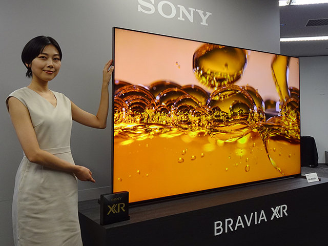 ソニー、有機EL、液晶の4Kテレビに新モデル--「BRAVIA XR」拡充