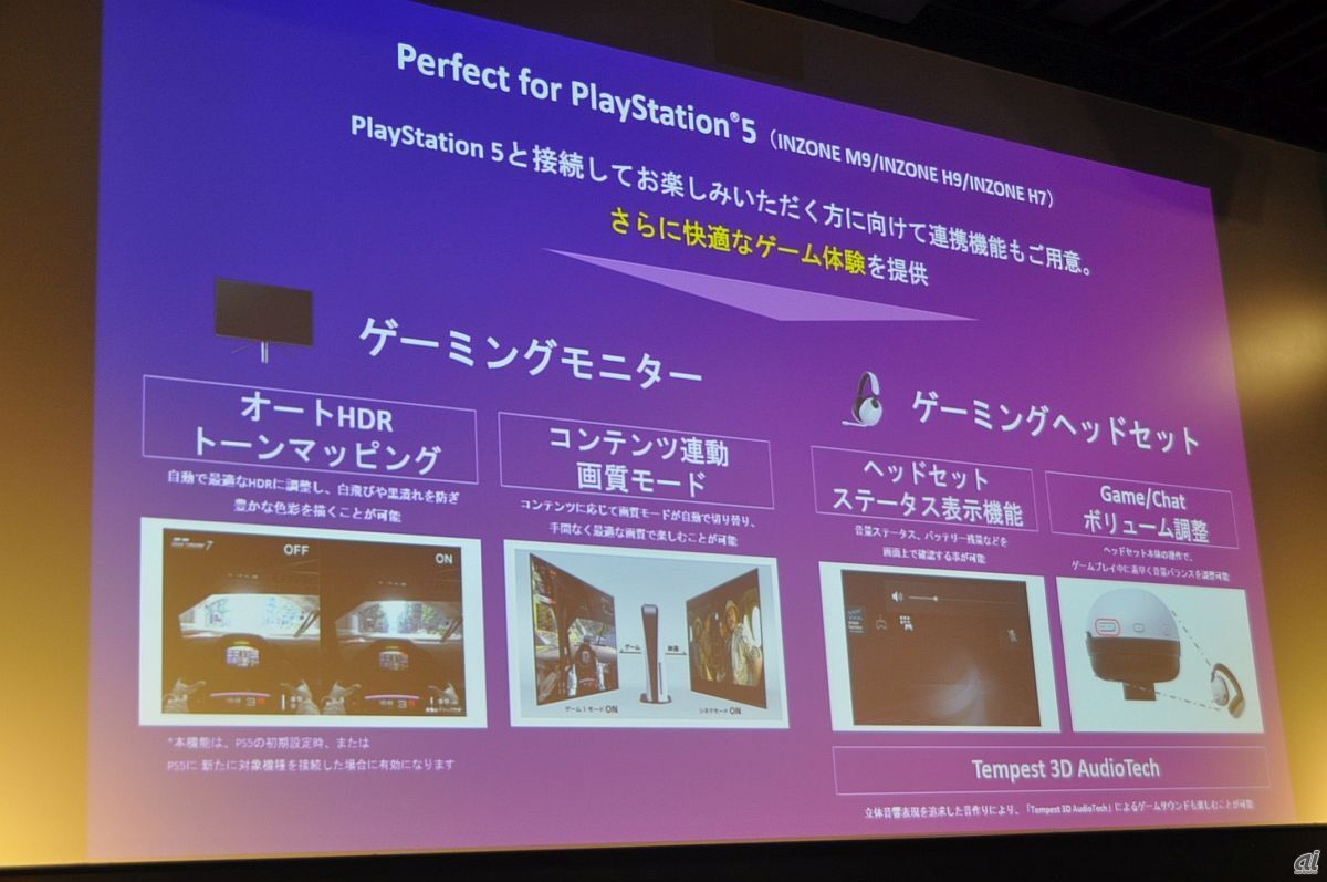 PlayStation 5との連携機能