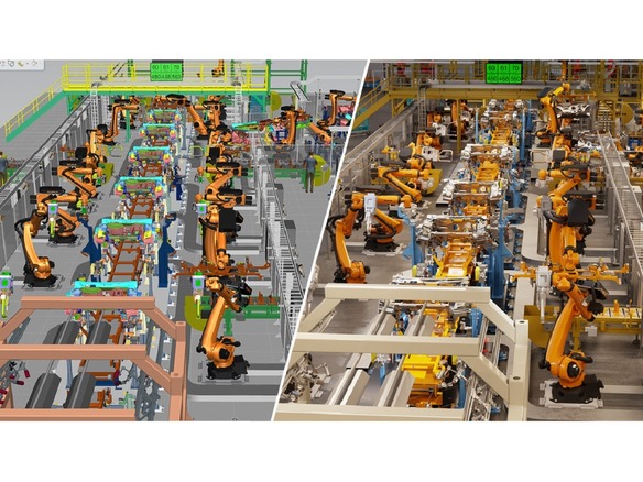 SiemensとNVIDIA、産業分野向けメタバースを推進--工場のデジタルツイン化で効率向上