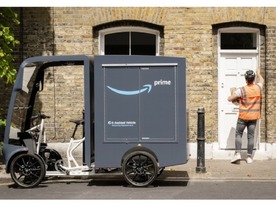 英アマゾン、ロンドン中心部は電動カーゴバイクで配達--徒歩配達も組み合わせゼロエミ