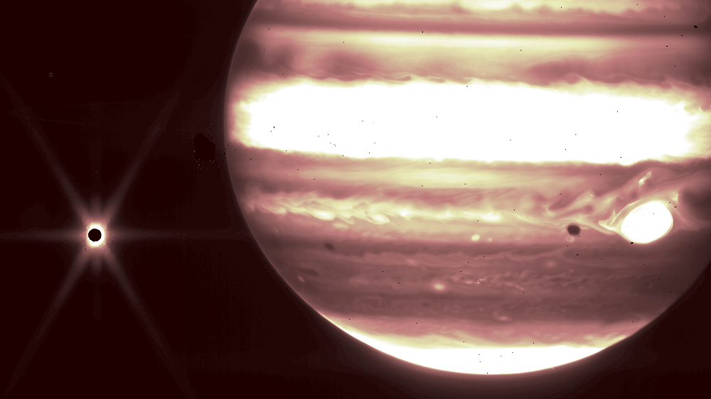 木星と衛星エウロパ