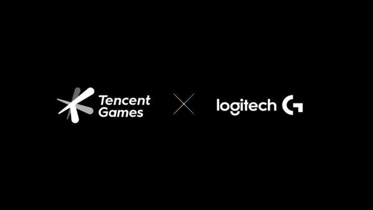 テンセントゲームスとLogitech Gのロゴ