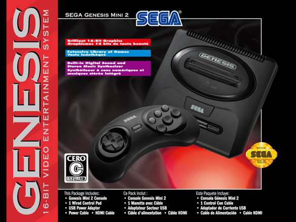 セガ、メガドラミニ2の北米バージョン「SEGA Genesis Mini 2」を数量限定で国内発売