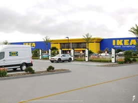 IKEA、全米の店舗にEV充電スタンドを整備--一般車両向け200基以上、配達車両向け225基以上