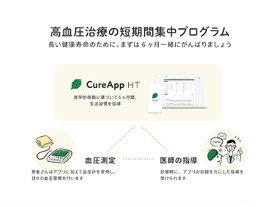 CureApp、「CureApp HT 高血圧治療補助アプリ」が保険適用へ