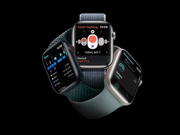 アップル、皮膚温センサー搭載「Apple Watch Series 8」と新「Apple Watch SE」発表
