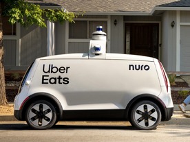 「Uber Eats」、Nuroの自動運転EVをデリバリーに活用へ