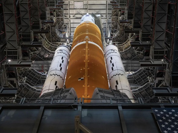 NASA、「アルテミス1号」のロケット修理を完了--27日に打ち上げへ