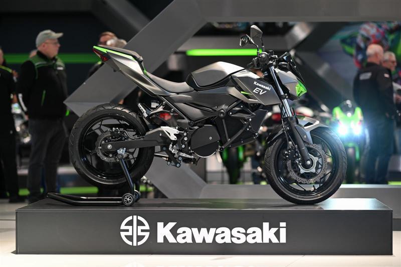 電動量産車のベースとなるプロトタイプ（出典：Kawasaki Motors Europe）
