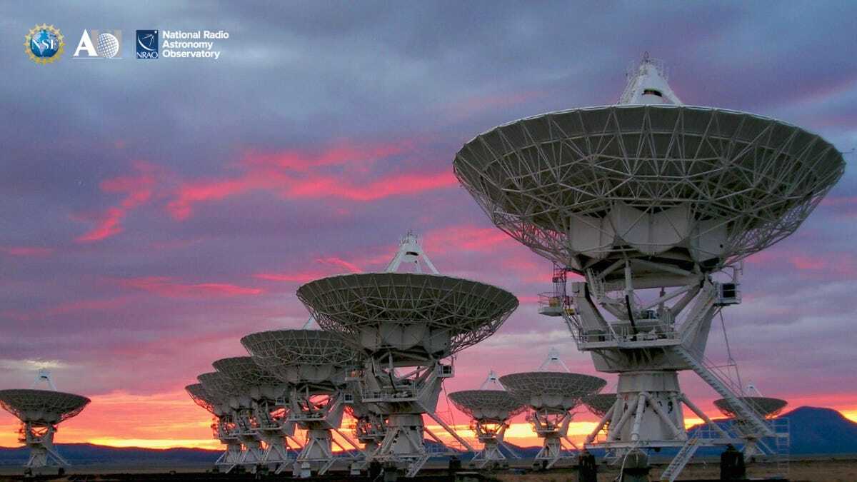 ニューメキシコ州にある宇宙望遠鏡