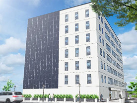 AGCとノザワ、外壁への太陽光パネル設置工法を開発--建物のエネルギー自給率向上へ