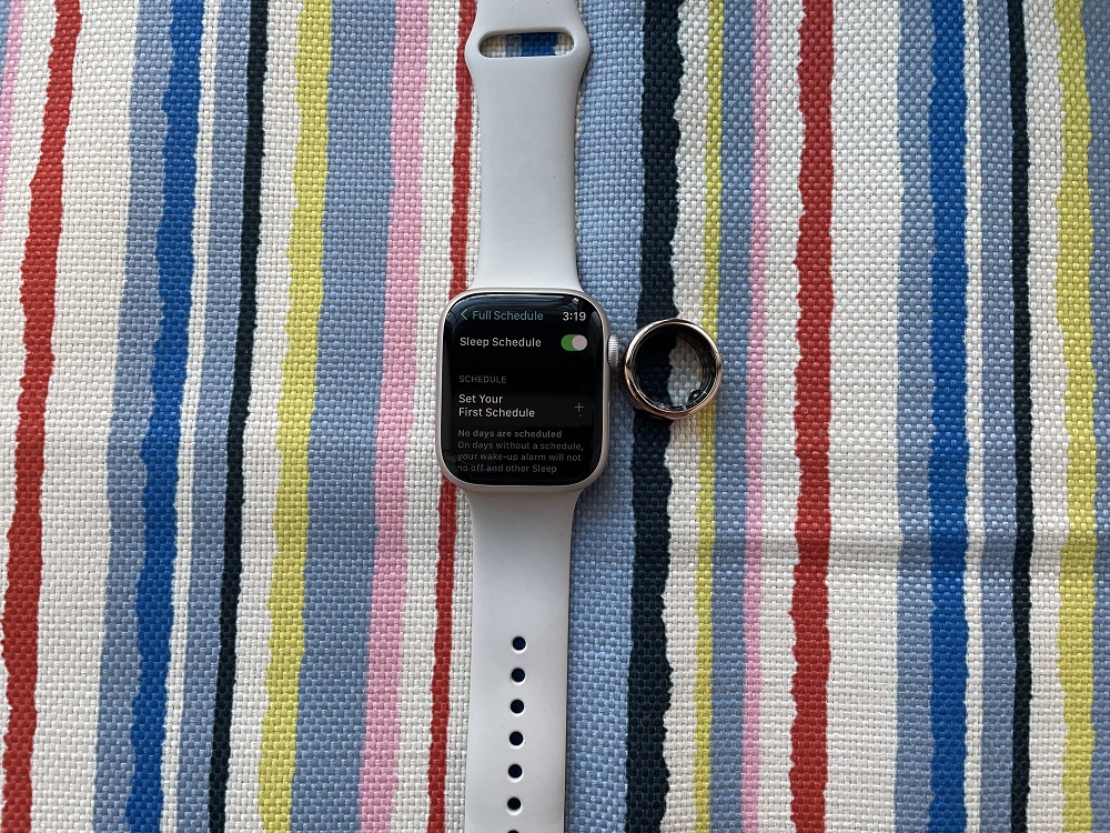 Apple Watch Series 8とOura Ring Gen3