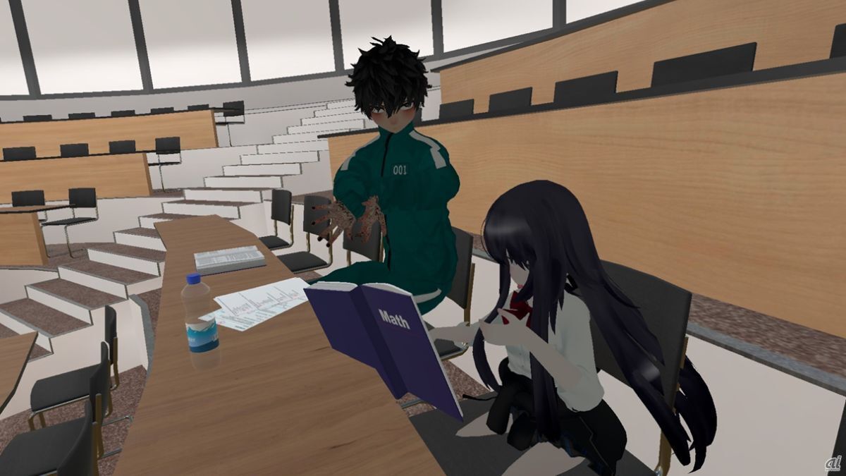 筆者がVRChatで開催している英会話イベントより