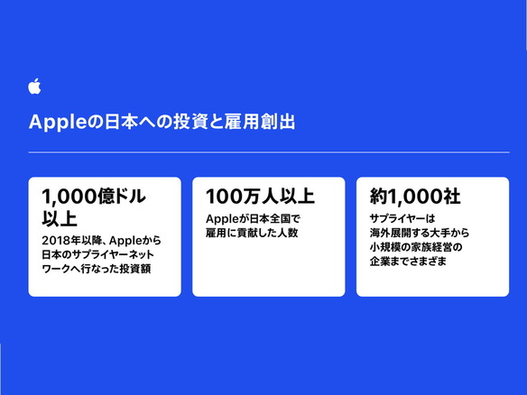 アップルのティム・クック氏が来日--5年間の日本サプライヤーへの投資をアピール