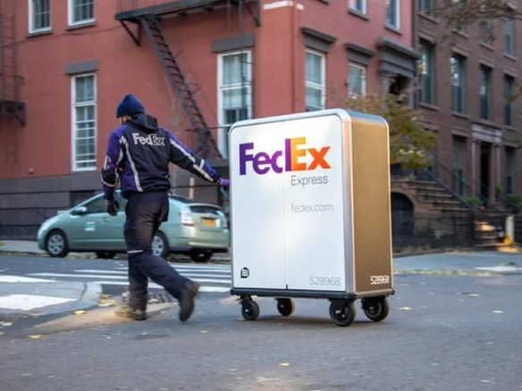 FedEx、GM傘下BrightDropの電動カート「Trace」によるラストマイル配達--試験地区を追加