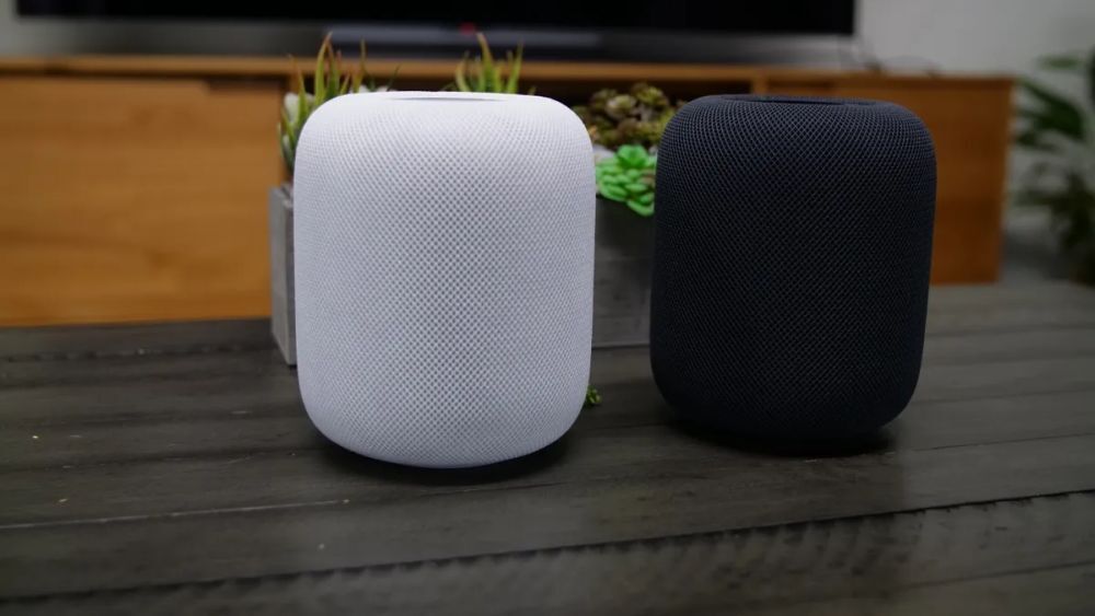 Apple HomePod アップル ホームポッド スペースグレイ 2台-