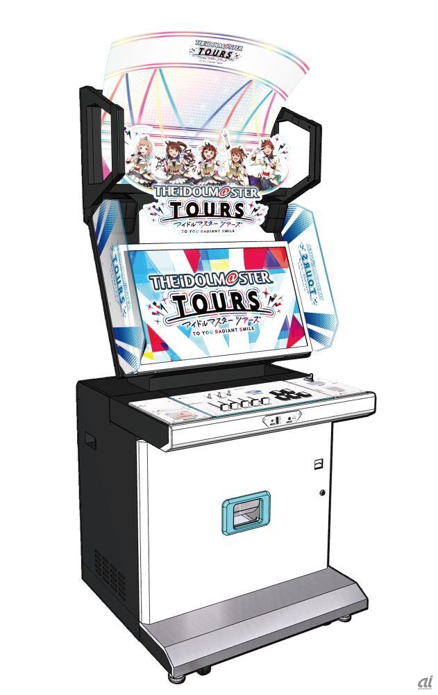 「アイドルマスター TOURS」筐体イメージ