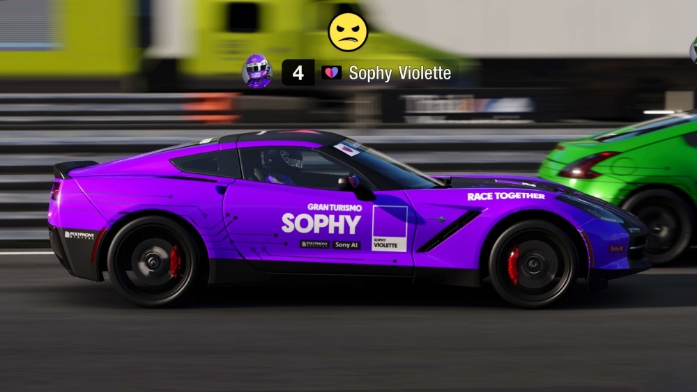 AIレーシングカー「Sophy Violette」
