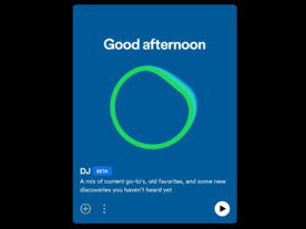 Spotify、AI活用の「DJ」機能をベータ提供--パーソナライズを「次のレベル」に